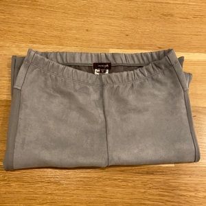 Imoga size 14 kids suede pants